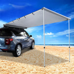 Weisshorn Car Shade Awning 2.5 x 3m - Grey