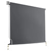 Instahut 2.4m x 2.5m Retractable Roll Down Awning - Grey