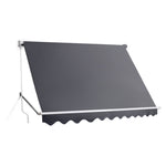 Instahut 2.1X2.8 Retractable Fixed Pivot Arm Window Awning Garden Blinds