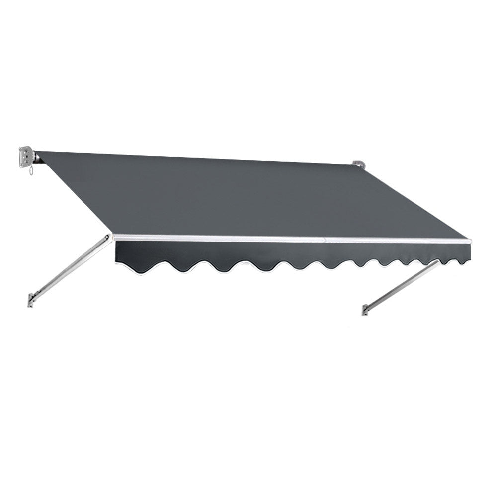 Instahut 2.1X2.8 Retractable Fixed Pivot Arm Window Awning Garden Blinds