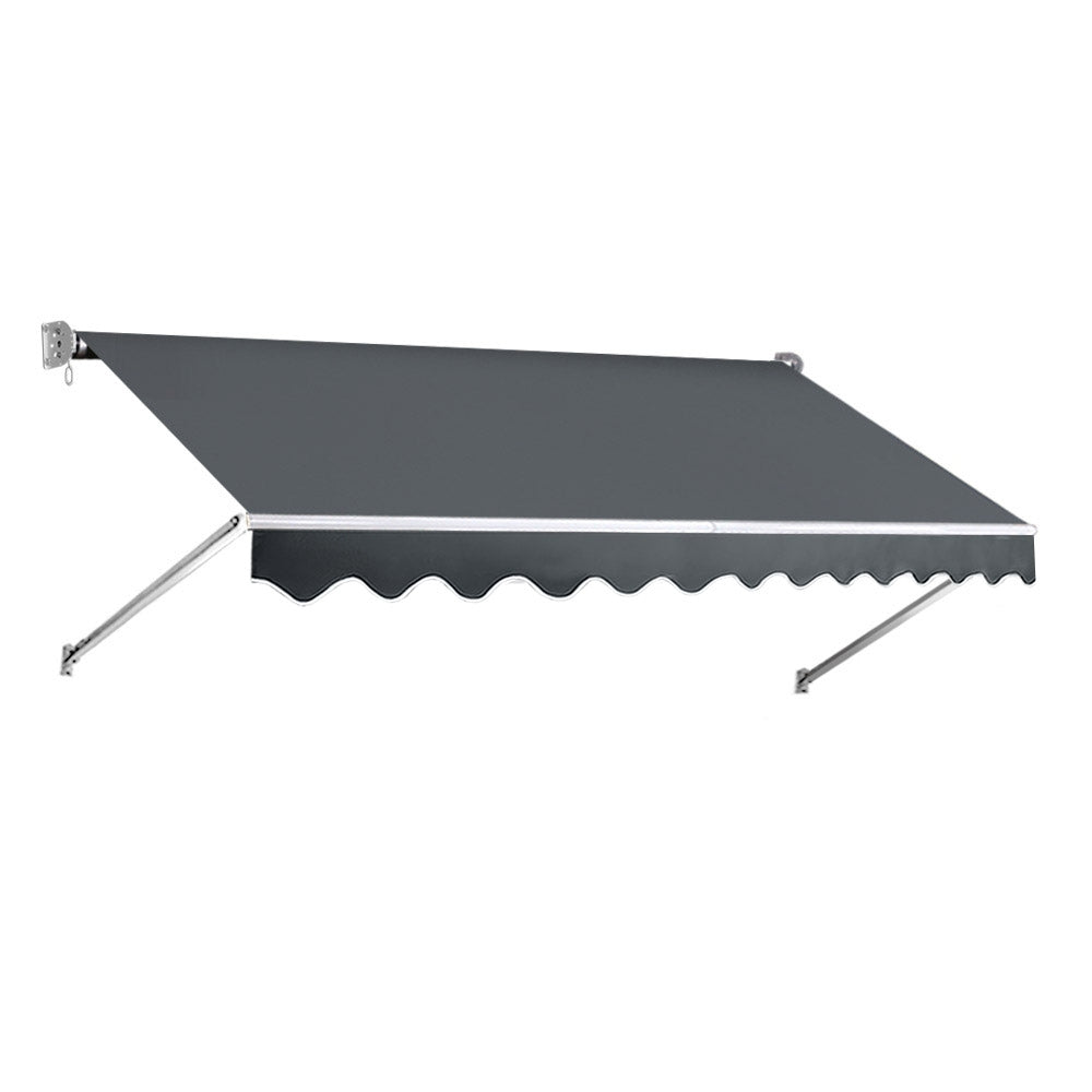 Instahut 3.1X 2.1 M Retractable Fixed Pivot Arm Window Awning Garden Blinds