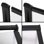 Instahut 1X1.2M Window Door Awning Canopy Rain Cover Sun Shield