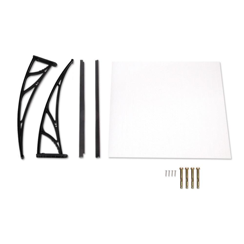Instahut 1X1.2M Window Door Awning Canopy Rain Cover Sun Shield