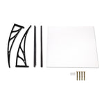 Instahut 1X1.2M Window Door Awning Canopy Rain Cover Sun Shield