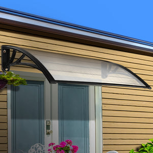 Instahut 1X1.2M Window Door Awning Canopy Rain Cover Sun Shield
