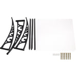 Instahut DIY Window Door Awning Shade 1 x 2m - Transparent
