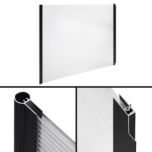 Instahut DIY Window Door Awning Shade 1 x 3m - Transparent