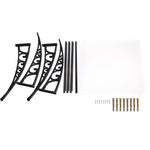 Instahut DIY Window Door Awning Shade 1 x 3m - Transparent