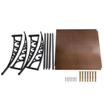 Instahut DIY Window Door Awning Shade 1 x 3m - Brown
