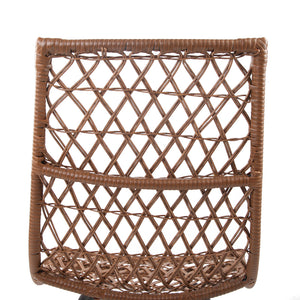 Artiss Set of 4 PE Wicker Dining Chair - Natural
