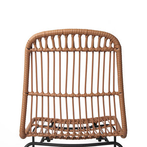 Artiss Set of 2 PE Wicker Dining Chair - Natural