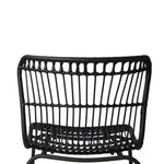 Artiss Set of 2 PE Wicker Dining Chair - Black