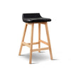 Artiss Set of 2 Weva Bar Stool - Black