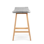 Artiss Set of 2 Weva Bar Stool - Off White