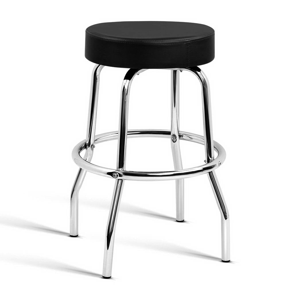 Artiss PU Leather Guitar Bar Stool - Black 