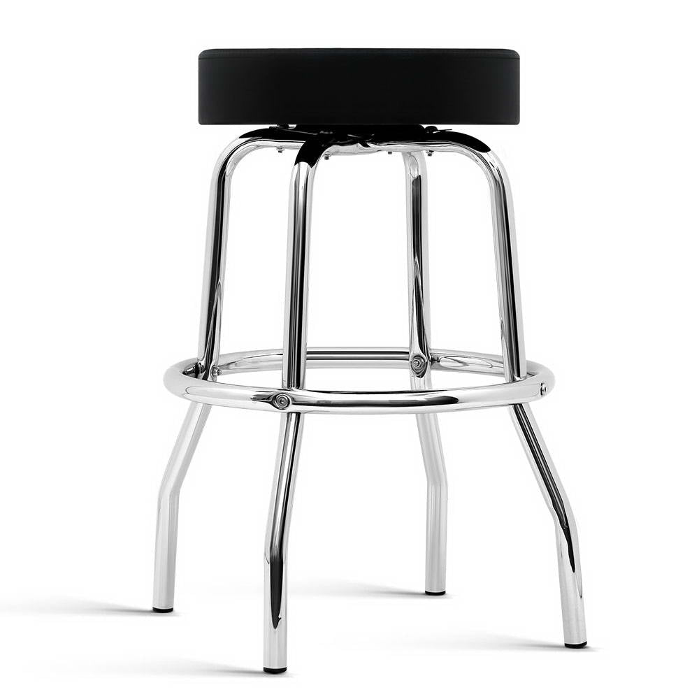 Artiss PU Leather Guitar Bar Stool - Black 