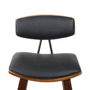 Artiss Set of 2 PU Leather Bar Stools - Black