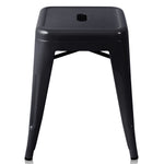 Artiss Set of 4 Metal Backless Bar Stools - Black