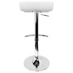 Artiss Set of 2 PU Leather Bar Stools - White