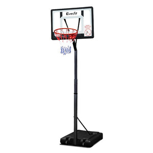 Everfit Adjustable Portable Basketball Stand Hoop System Rim