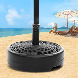 Instahut Outdoor Pole Umbrella Stand Base Pod Sand/Water Patio Cantilever Offset