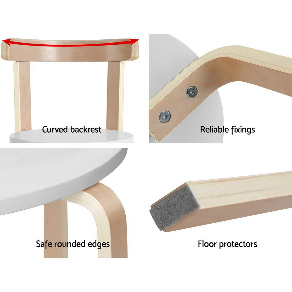 Artiss Kids Table and Chair Set Study Desk Dining Wooden