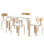 Artiss Kids Table and Chair Set Study Desk Dining Wooden