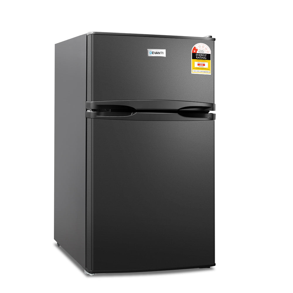 Devanti 85L Bar Fridge - Black