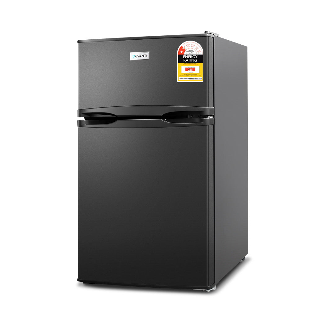 Devanti 85L Bar Fridge - Black