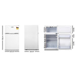 Devanti 85L Bar Fridge - White