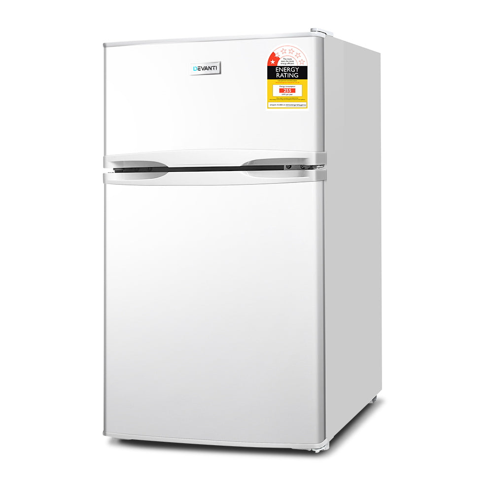 Devanti 85L Bar Fridge - White