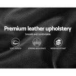 Artiss Queen Size PU Leather Bed Frame - Black