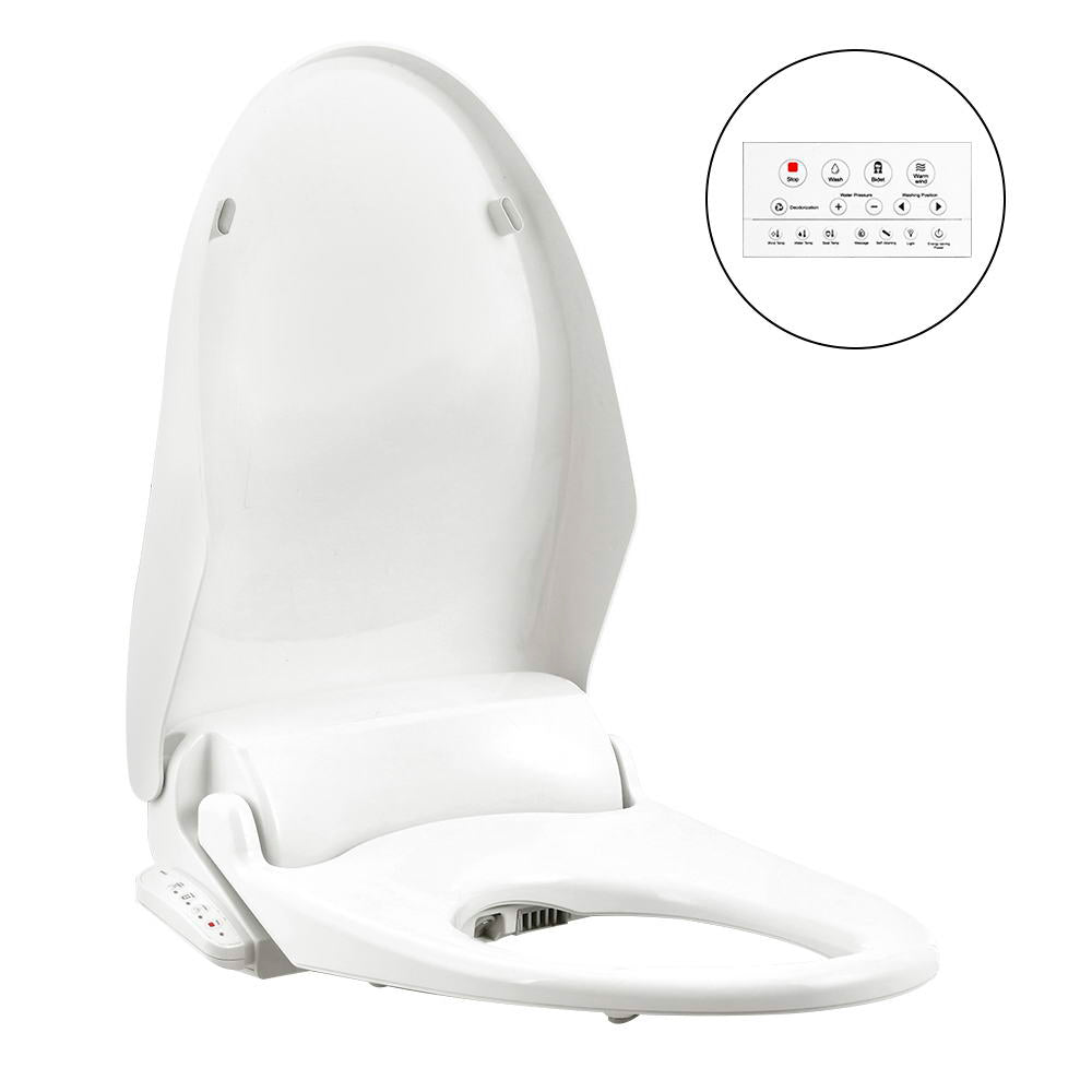 Cefito Smart Electric Bidet Toilet Seat Washlet Auto Electronic Cover Remote Control