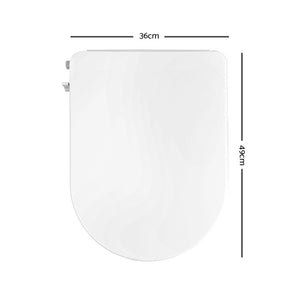 Non Electric Bidet Toilet Seat Bathroom - White