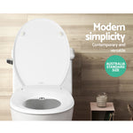 Non Electric Bidet Toilet Seat Bathroom  - White