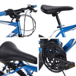 Huffy 26inch Granite Mountain Bike Unisex Mens Womens City Bicycle 15-Speed Blue