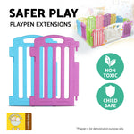 Cuddly Baby Plastic Baby Playpen Extension Panel / 2 Pieces