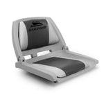 Seamanship Folding Swivel Boat Seat - Grey & Charcoal