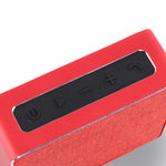 Jonter Mini Desktop Wireless Bluetooth Speaker - Red