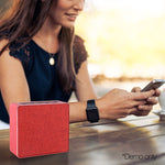 Jonter Mini Desktop Wireless Bluetooth Speaker - Red