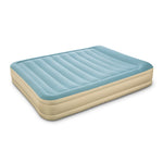 Bestway Queen Size Inflatable Air Mattress - Light Blue & Beige