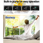 Bestway Queen Air Bed Inflatable Home Blow Up Mattress Built-in Pump