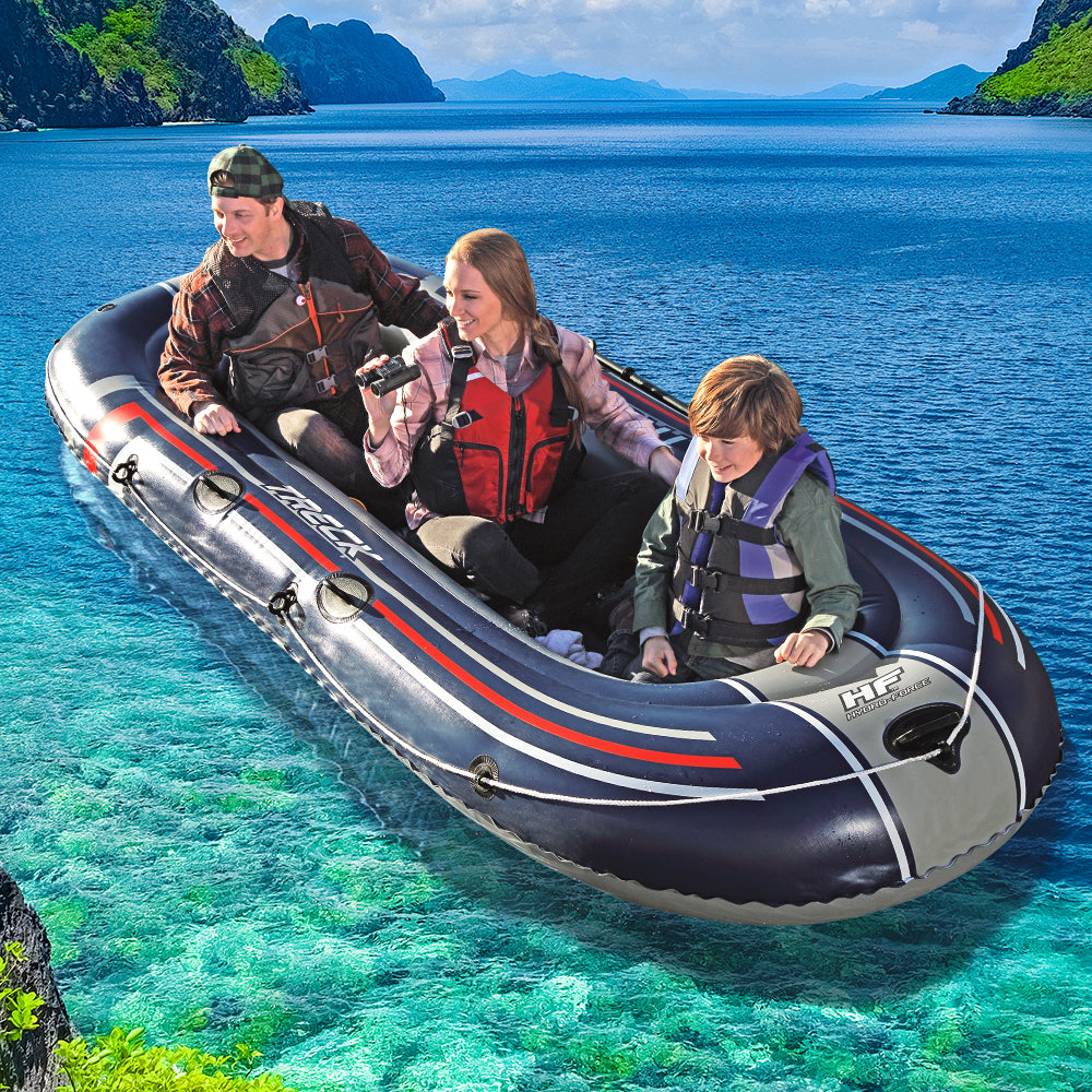 Bestway 4-person Inflatable Kayak Kayaks Canoe Raft Fishing HYDRO-FORCE Boat