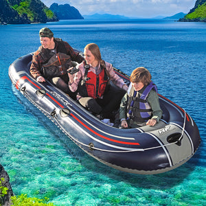 Bestway 4-person Inflatable Kayak Kayaks Canoe Raft Fishing HYDRO-FORCE Boat