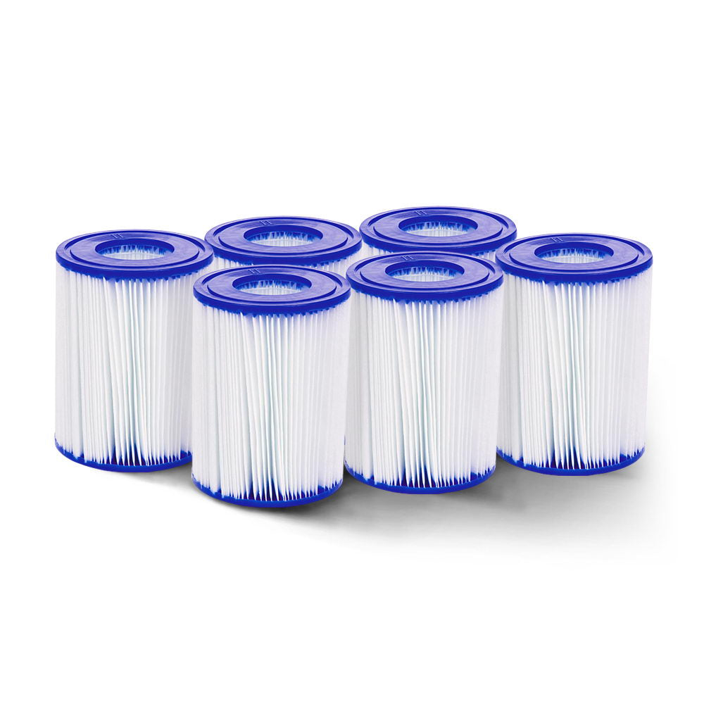 Set of 6 Bestway Pool Filter Cartridge