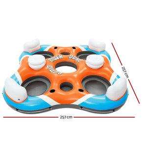 Bestway 4 Person Inflatable Floating Island