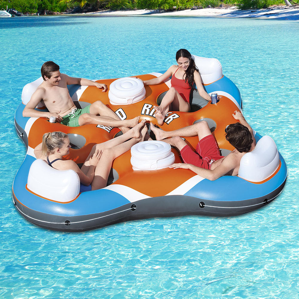 Bestway 4 Person Inflatable Floating Island