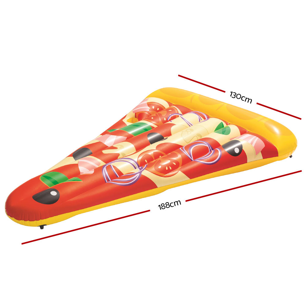 Bestway Inflatable Swimming Pool Pizza Slice Water Float Raft Lounge Toy Bed