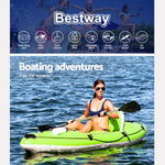 Bestway Inflatable Kayak Kayaks Canoe Raft Koracle Fishing Boat 2.70m x 1.00m