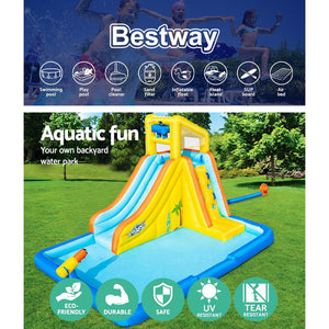 Bestway Inflatable Water Slide Mountain Water Park Jumping Castle Bouncer Toy